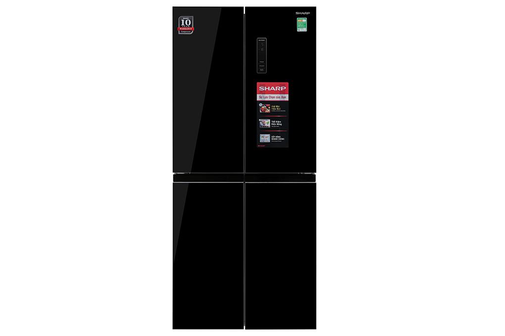 Tủ lạnh Sharp SJ-FX420VG-BK trong ảnh anh cung cấp