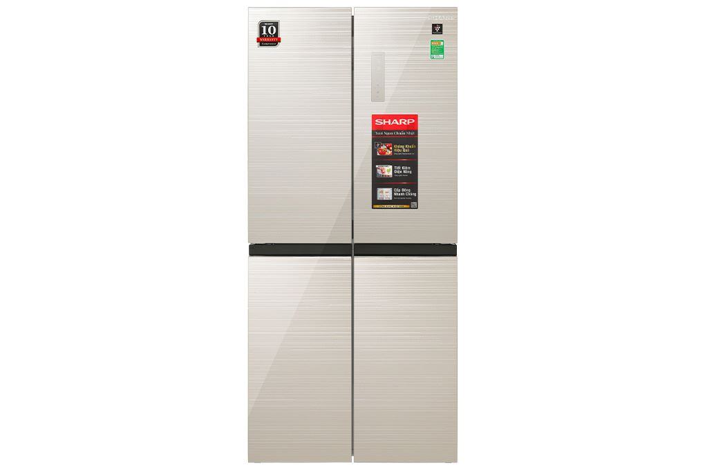 Tủ lạnh Sharp SJ-FXP510VG-CH trong ảnh anh cung cấp