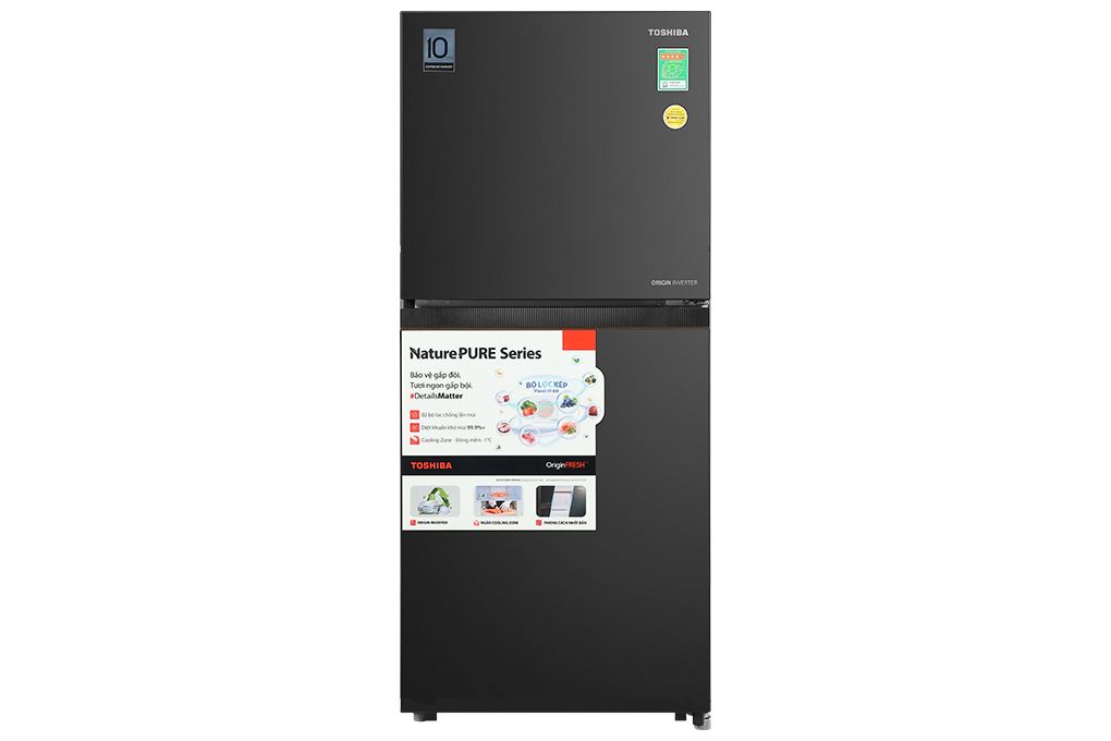 Tủ lạnh Toshiba GR-RT236WE-PMV(68) mặt trước